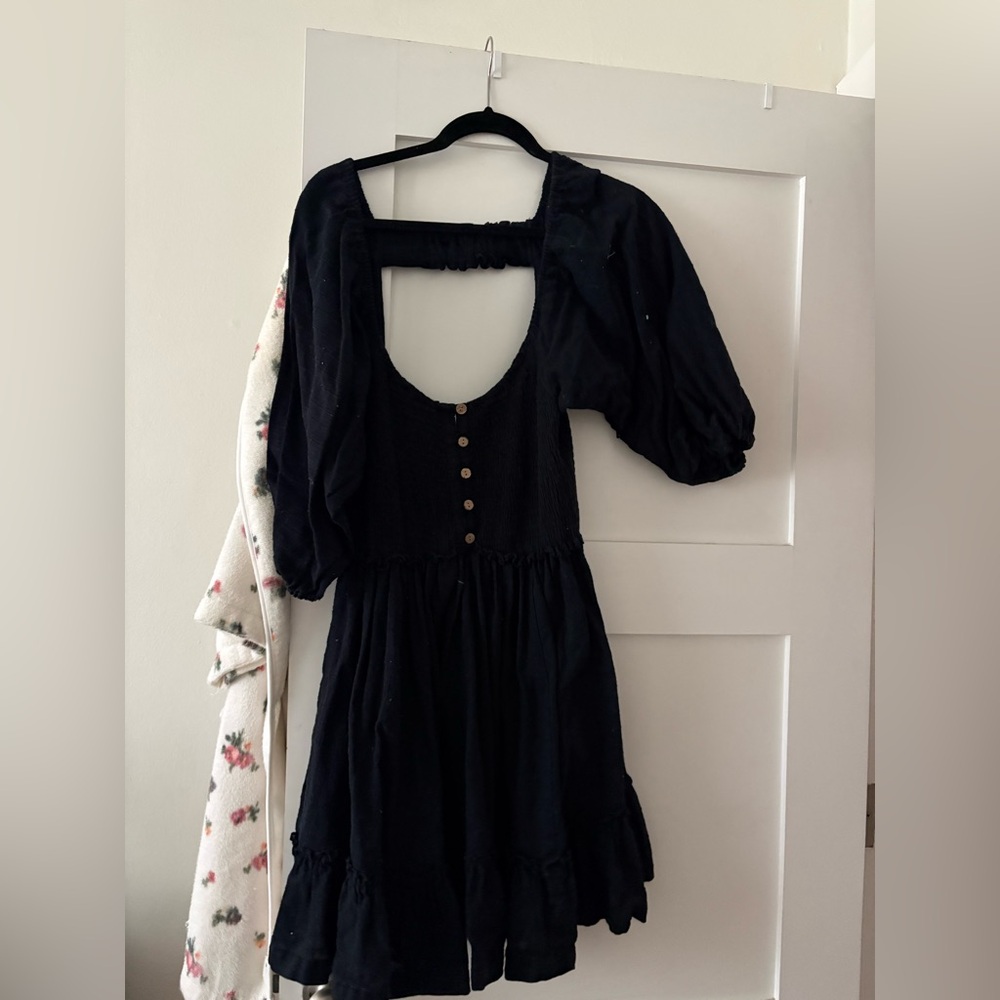 Free People Black Dress